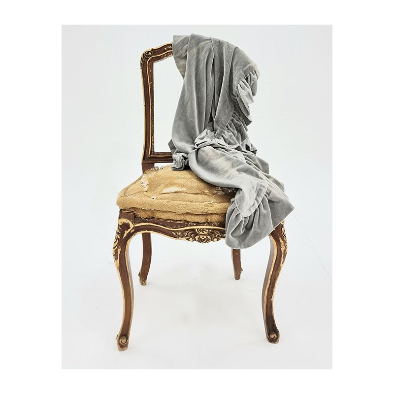 Ruffle Throw Grey 125x150cm LTB2B
