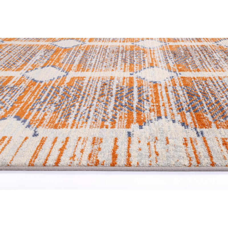 Kendal Trellis Clay Rug LTB2B