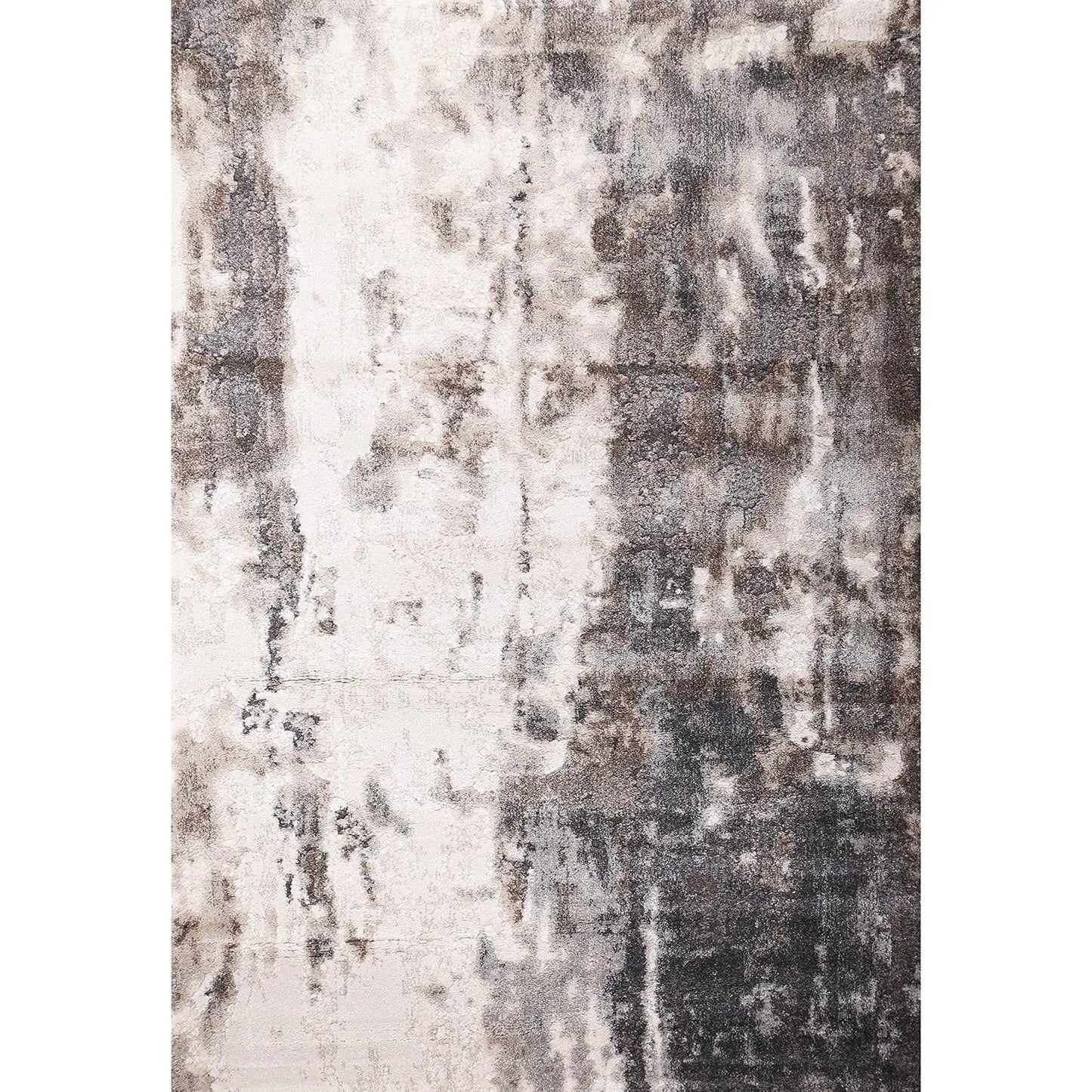 Crete Abstract Beige Grey Rug decorugonline