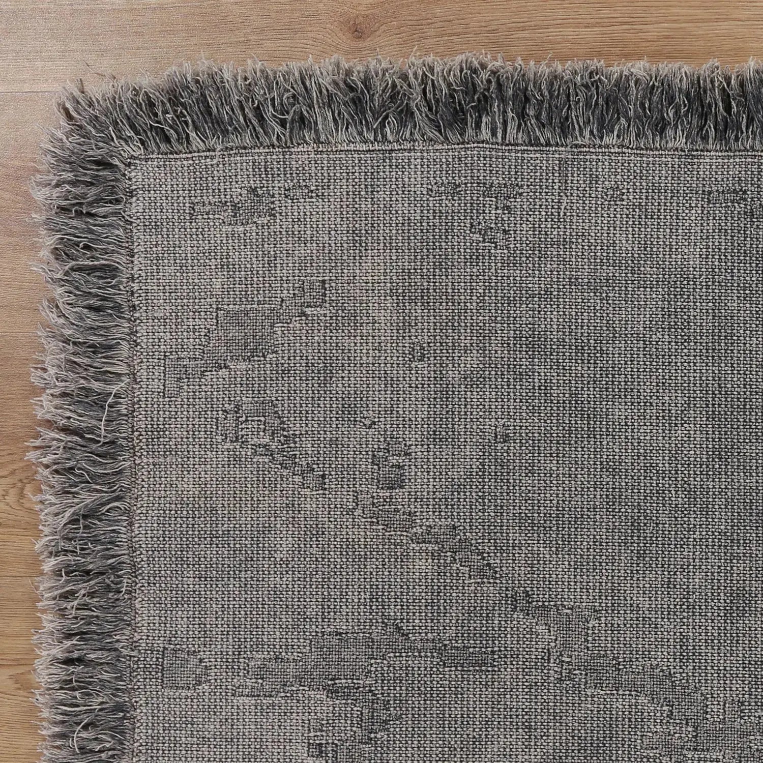 Haryana Ashy Beige Stonewashed Rug empty1