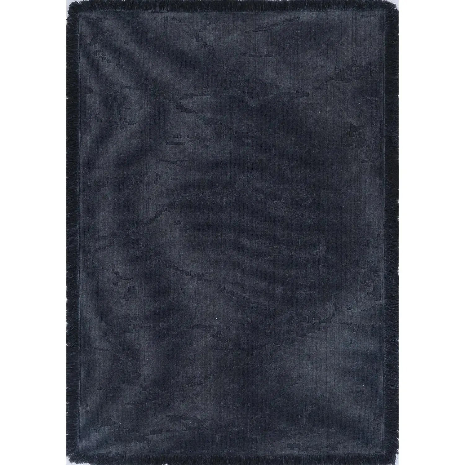 Haryana Dark Denim Stonewashed Rug empty1