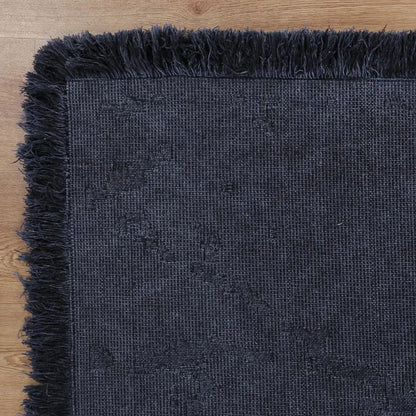 Haryana Dark Denim Stonewashed Rug empty1