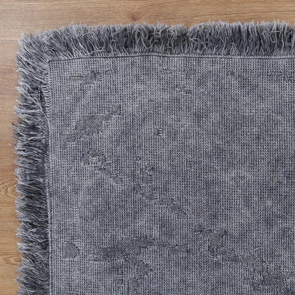 Haryana Light Denim Stonewashed Rug empty1