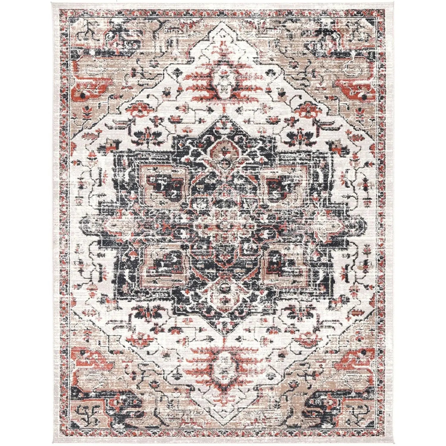 Havana Grey Blue Transitional Persian Rug DecoRug