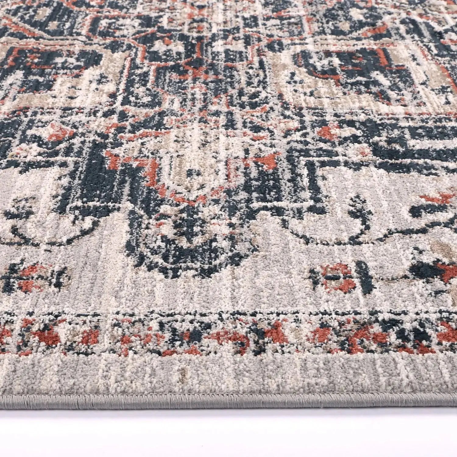 Havana Grey Blue Transitional Persian Rug DecoRug