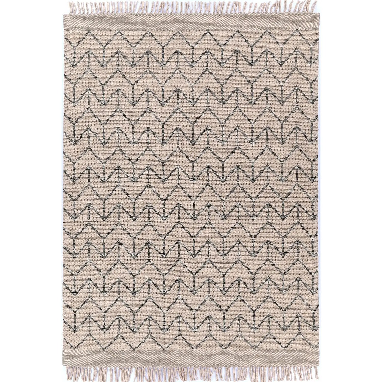 Kailua Nude Wool Rug (Arrow) DecoRug