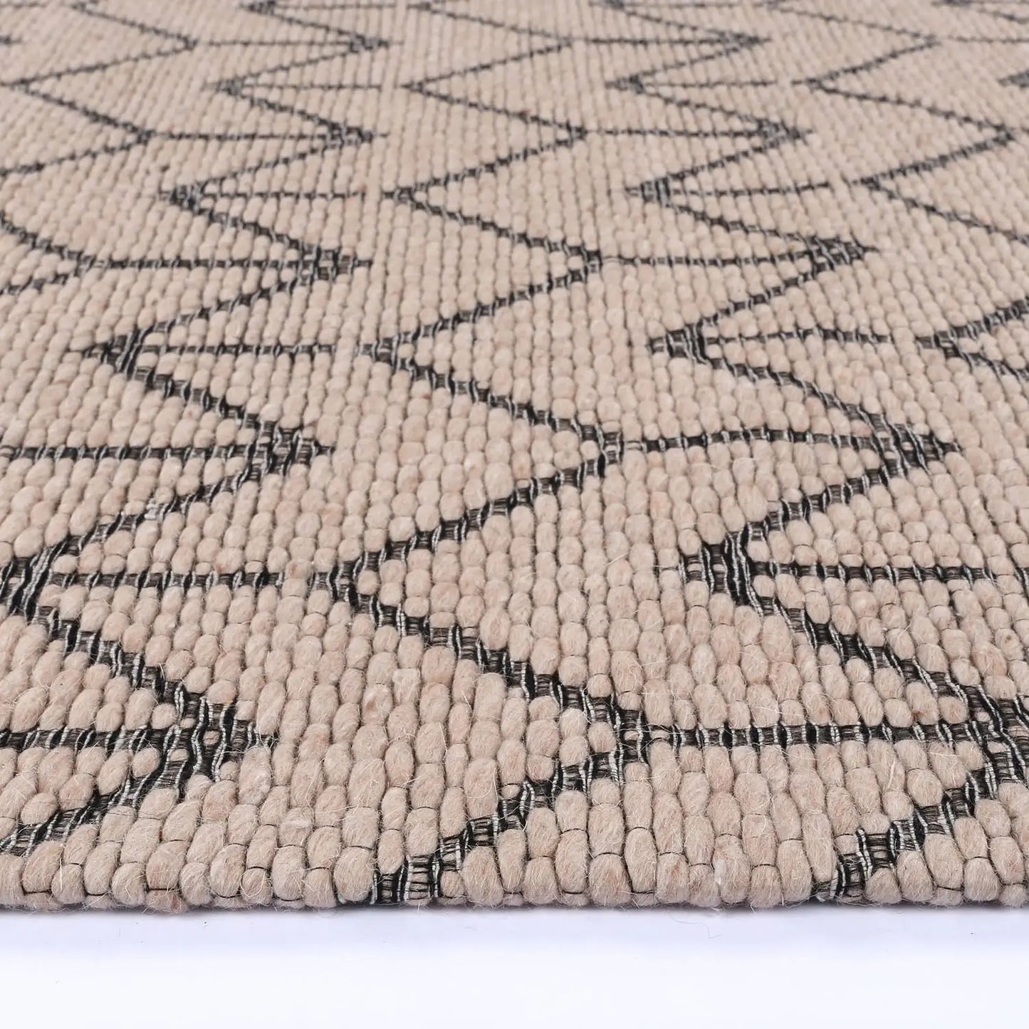 Kailua Nude Wool Rug (Arrow) DecoRug