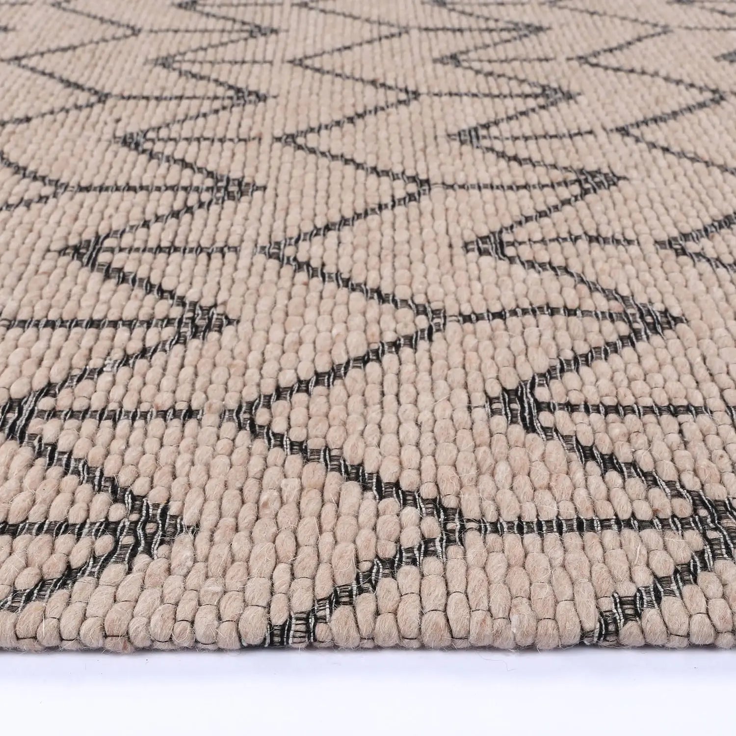 Kailua Nude Wool Rug (Arrow) DecoRug