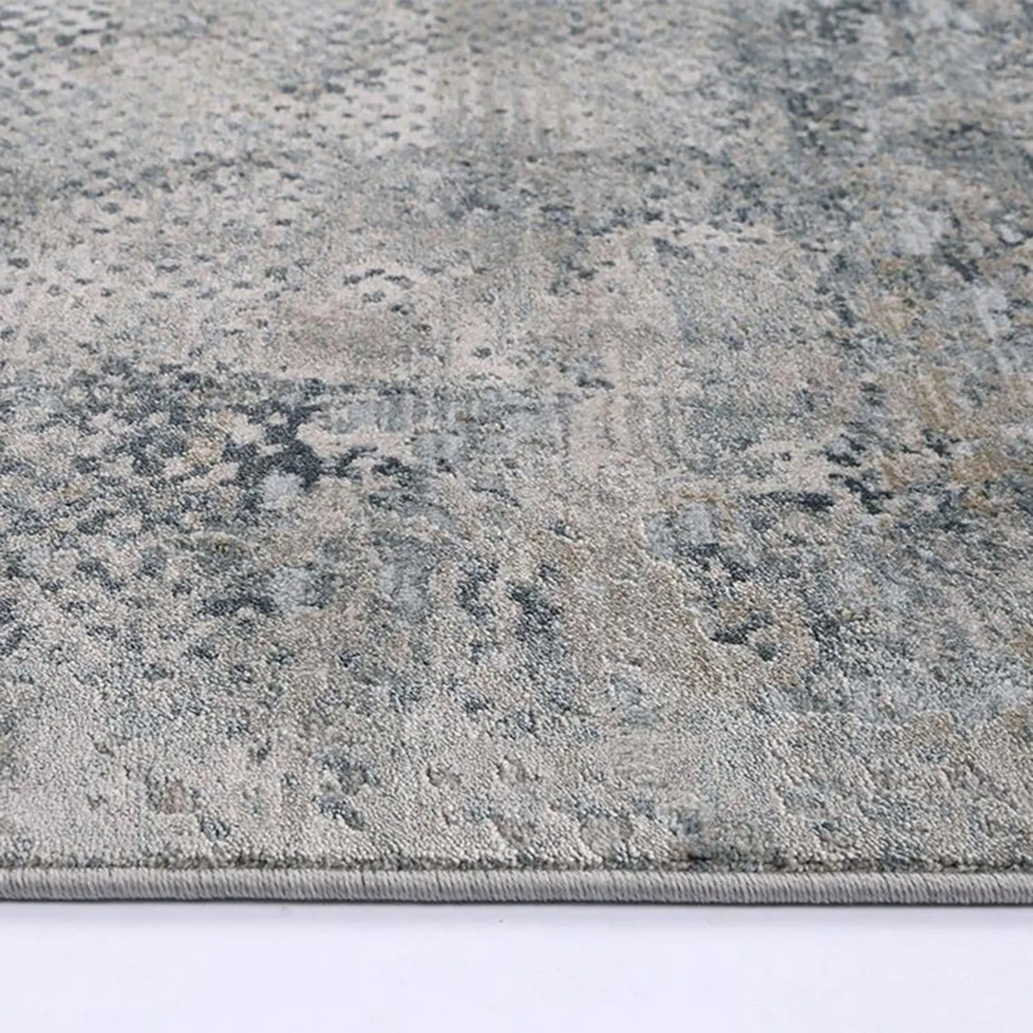 Roosevelt Blue Abstract Modern Rug | DecoRug