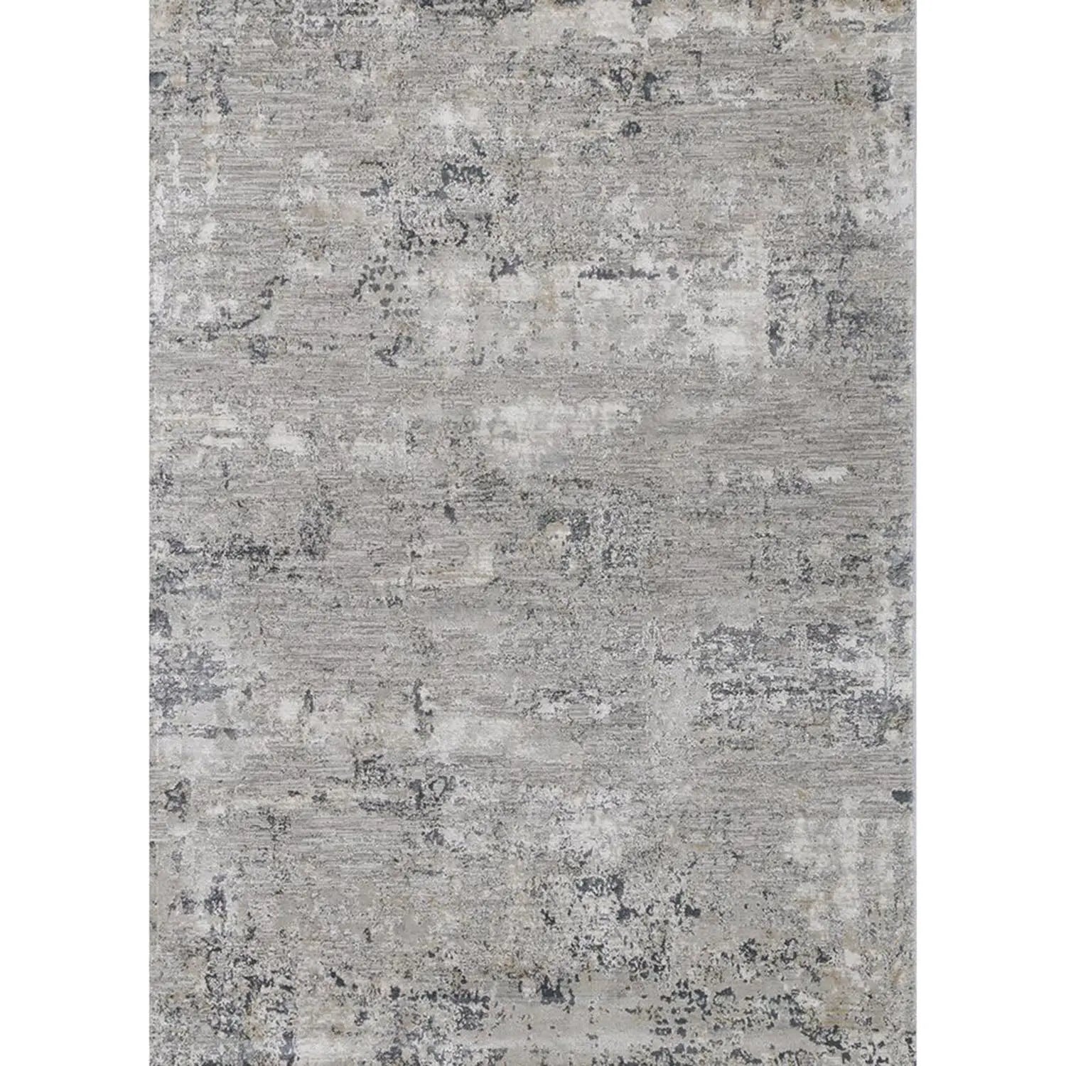 Roosevelt Dark Grey Abstract Rug decorugonline