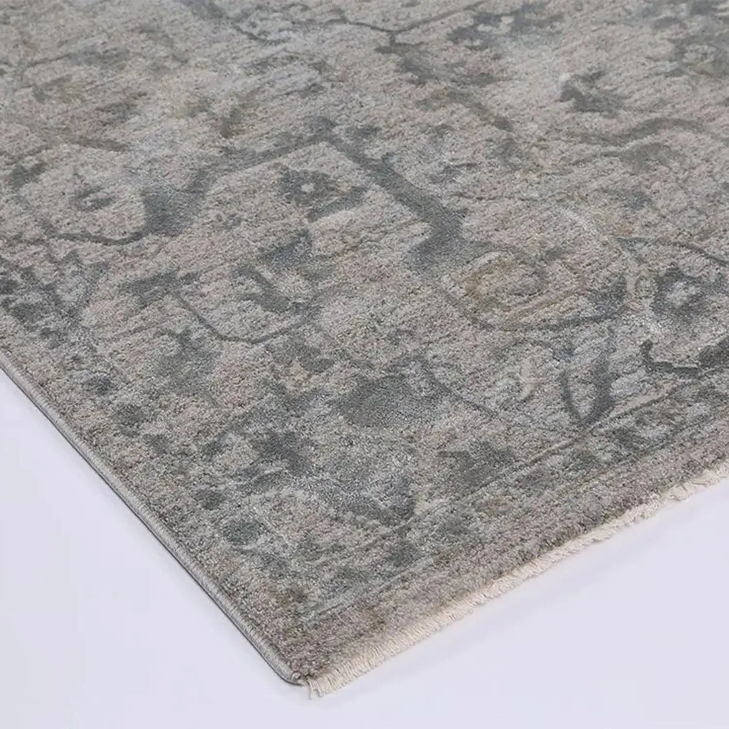 Roosevelt Grey Transitional  Rug decorugonline