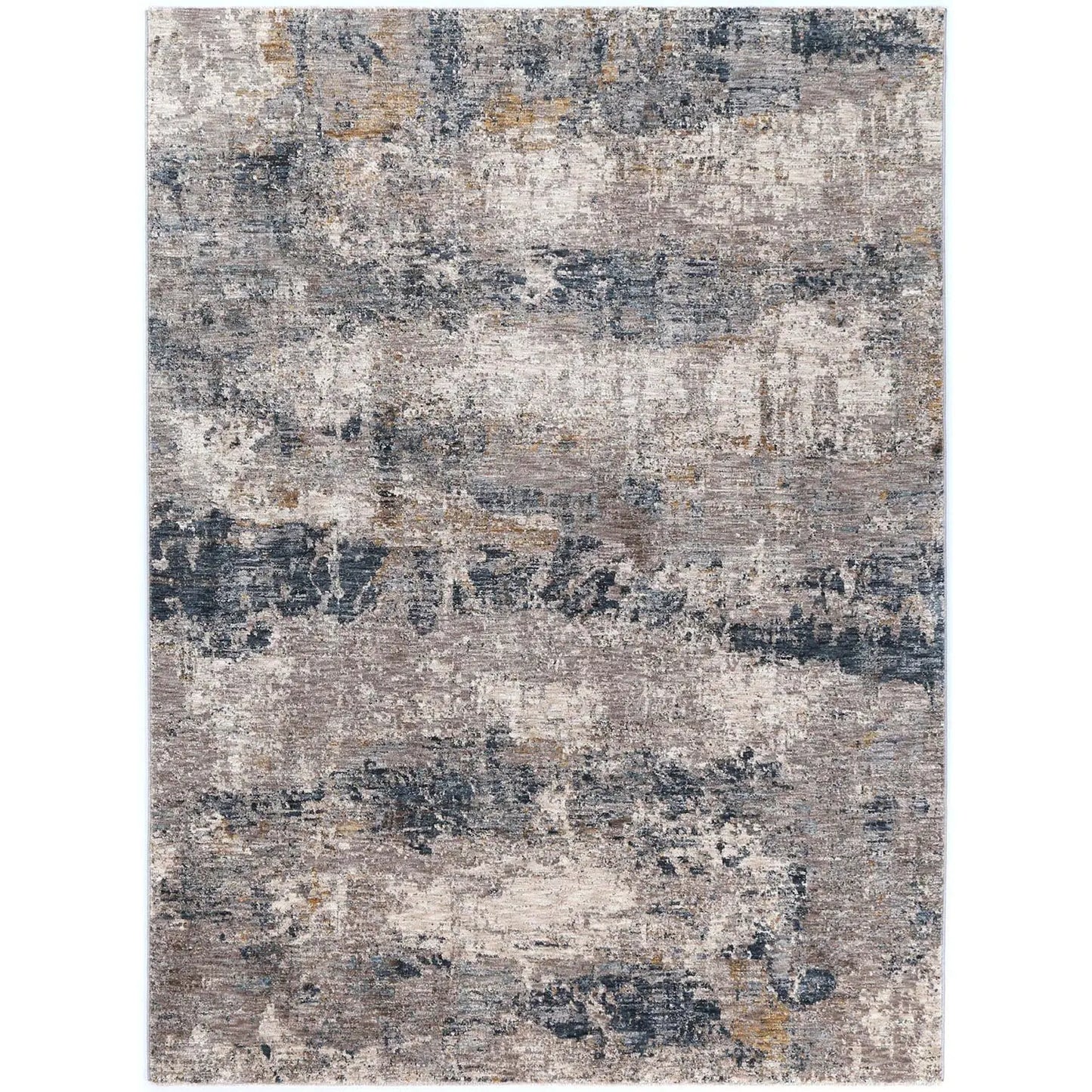 Shiraz Abstract Beige-Blue Rug DecoRug