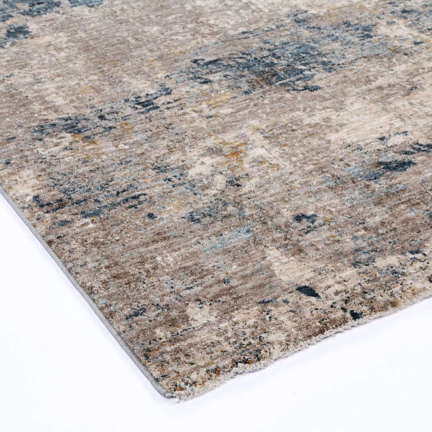 Shiraz Abstract Beige-Blue Rug DecoRug