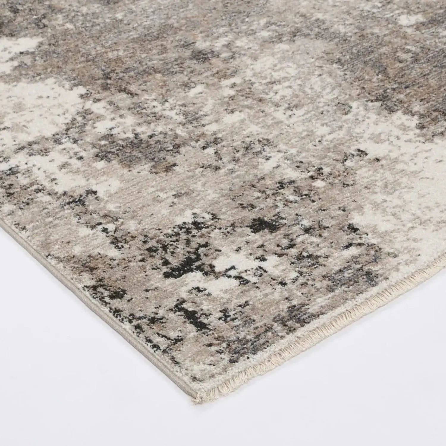 Sorella Light Grey Contemporary Rug DecoRug