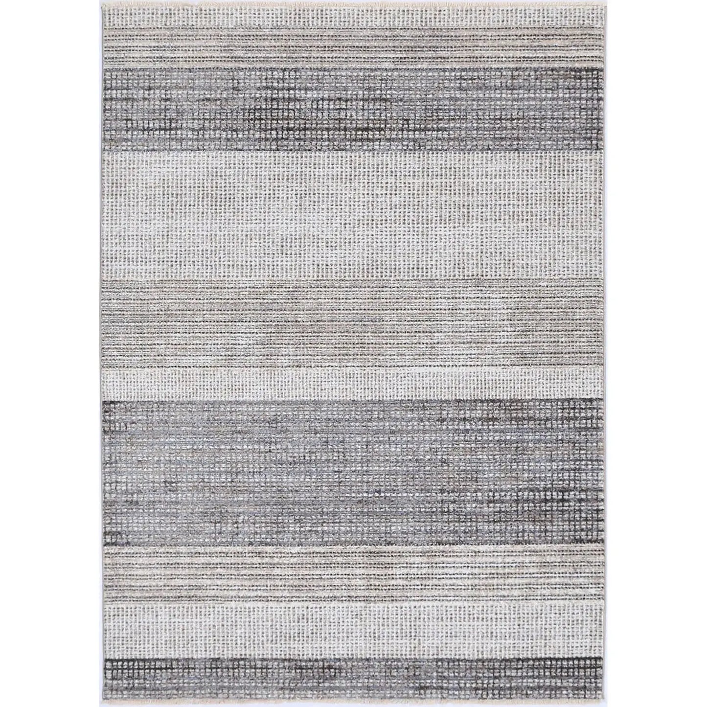 Sorella Light Grey Modern Rug DecoRug